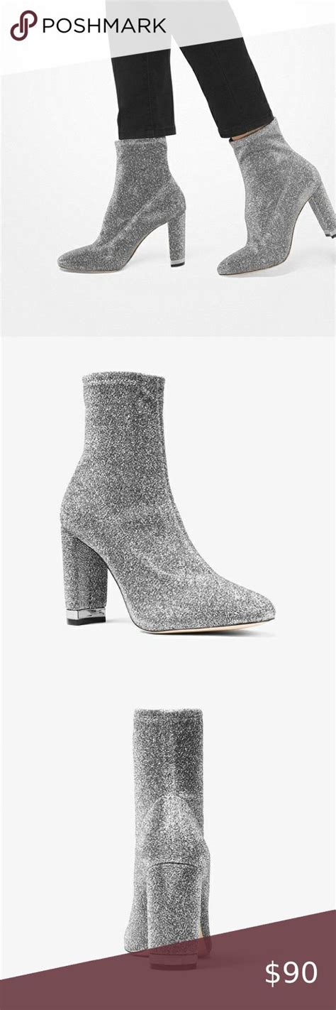 michael kors mandy glitter stretch knit ankle boot|Mandy Glitter Stretch.